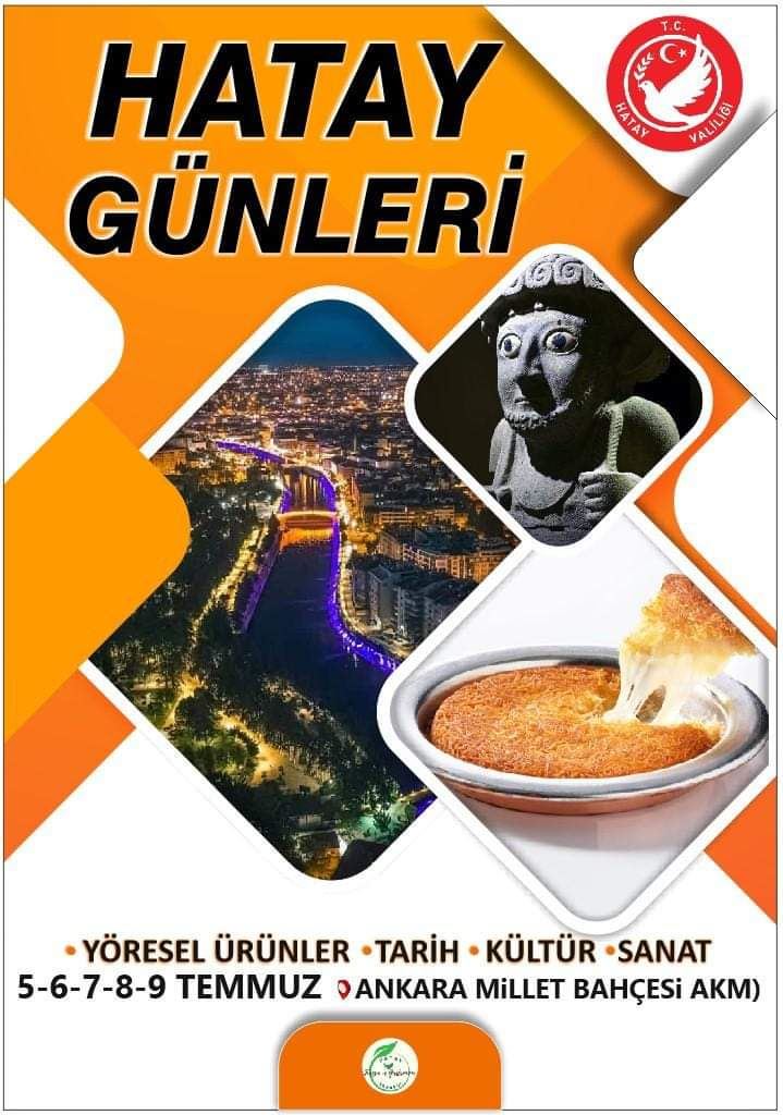 HATAY GÜNLERİ 5 TEMMUZ’DA ANKARA’DA YAPILACAK